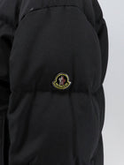 Moncler Women's Verone Nylon and Cotton Down Jacket Black, view 3
