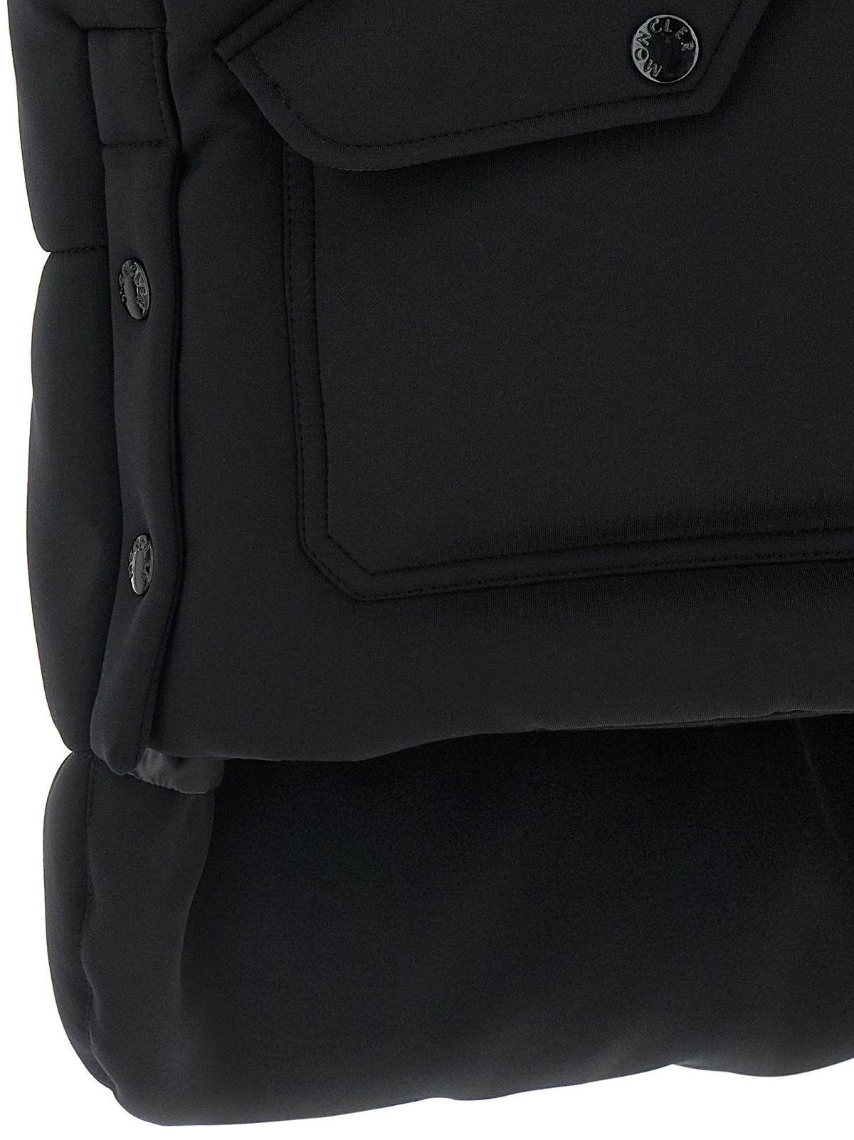 Moncler Genius Moncler Edward Enninful Otis Vest Black, view 4