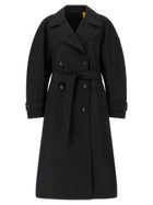 Moncler Genius Moncler Edward Enninful Zake Trench Coat Black