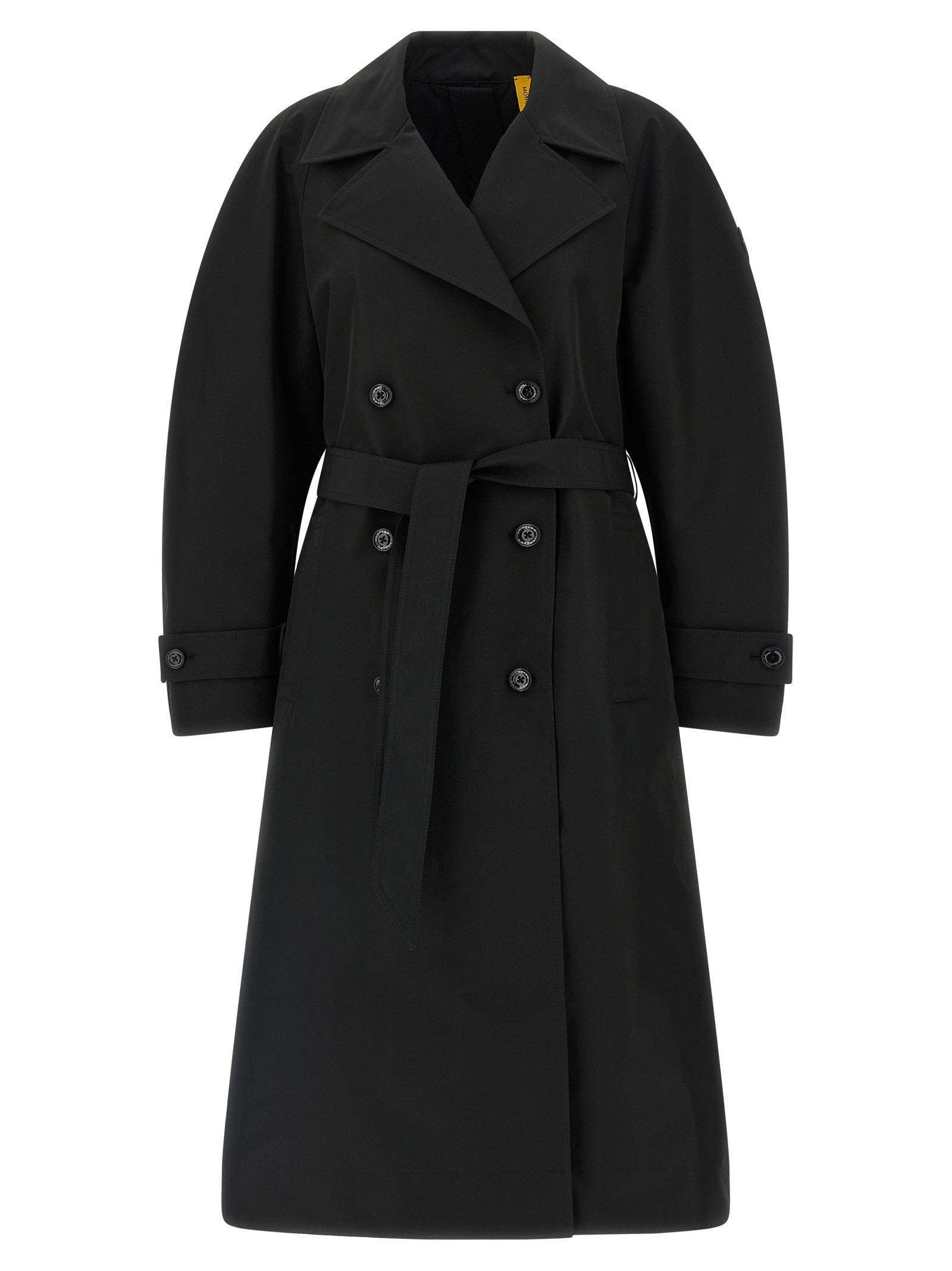 Moncler Genius Moncler Edward Enninful Zake Trench Coat Black