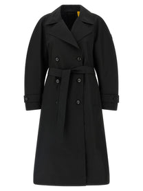Moncler Genius Moncler Edward Enninful Zake Trench Coat Black