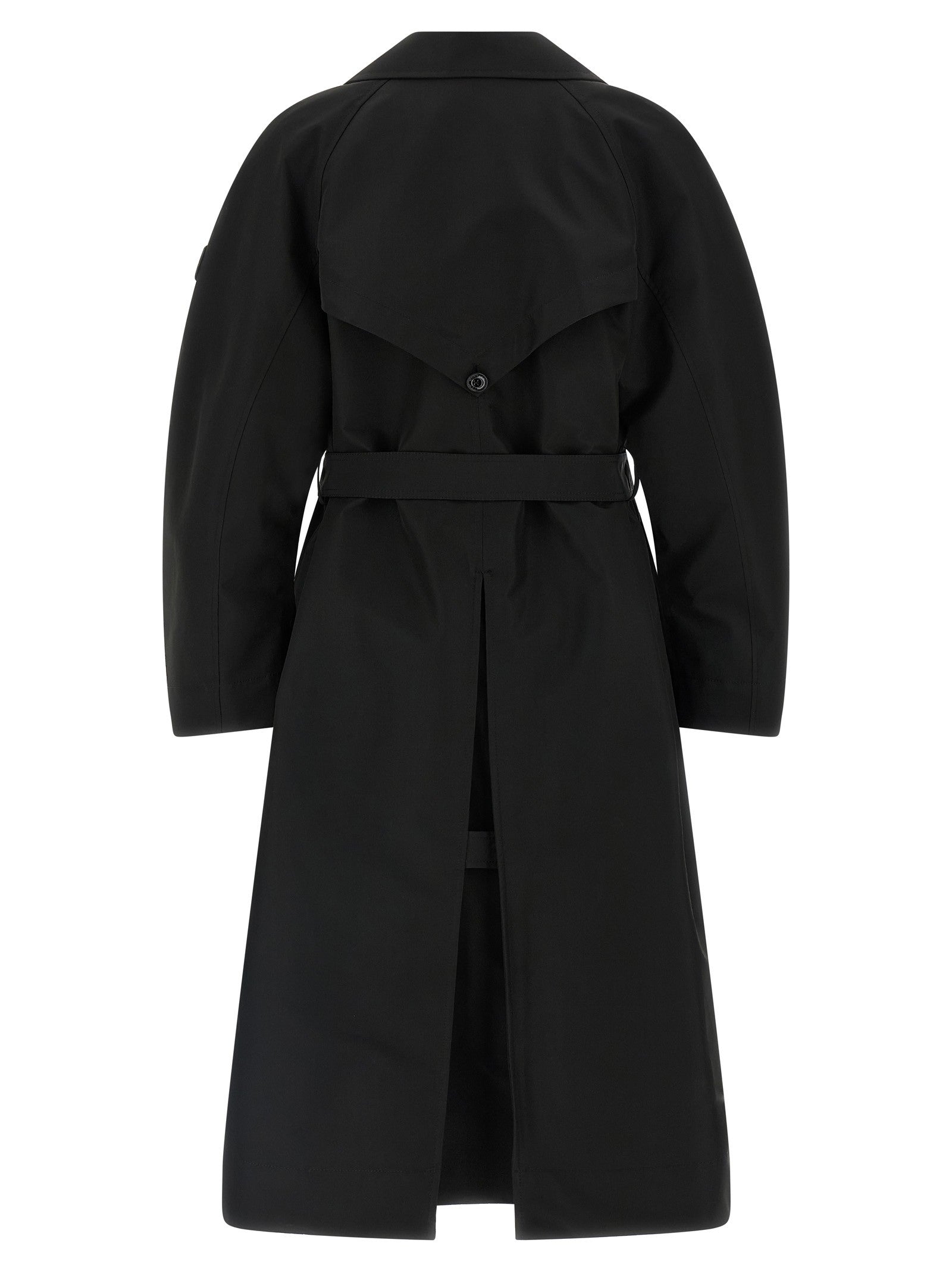 Moncler Genius Moncler Edward Enninful Zake Trench Coat Black