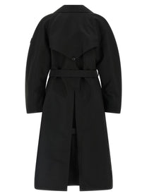 Moncler Genius Moncler Edward Enninful Zake Trench Coat Black