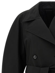 Moncler Genius Moncler Edward Enninful Zake Trench Coat Black