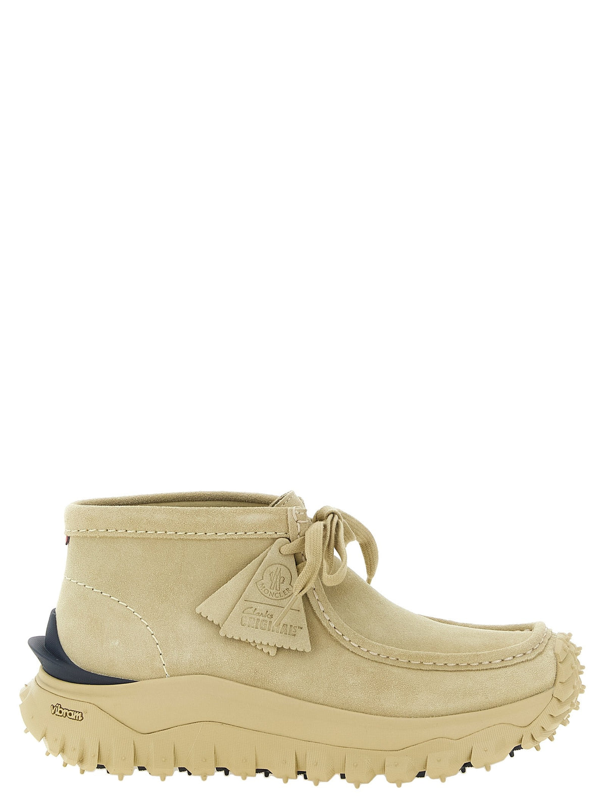 Moncler Men's Trailgrip Wallabee Gtx Moncler Clarks Originals Suede Boots Beige