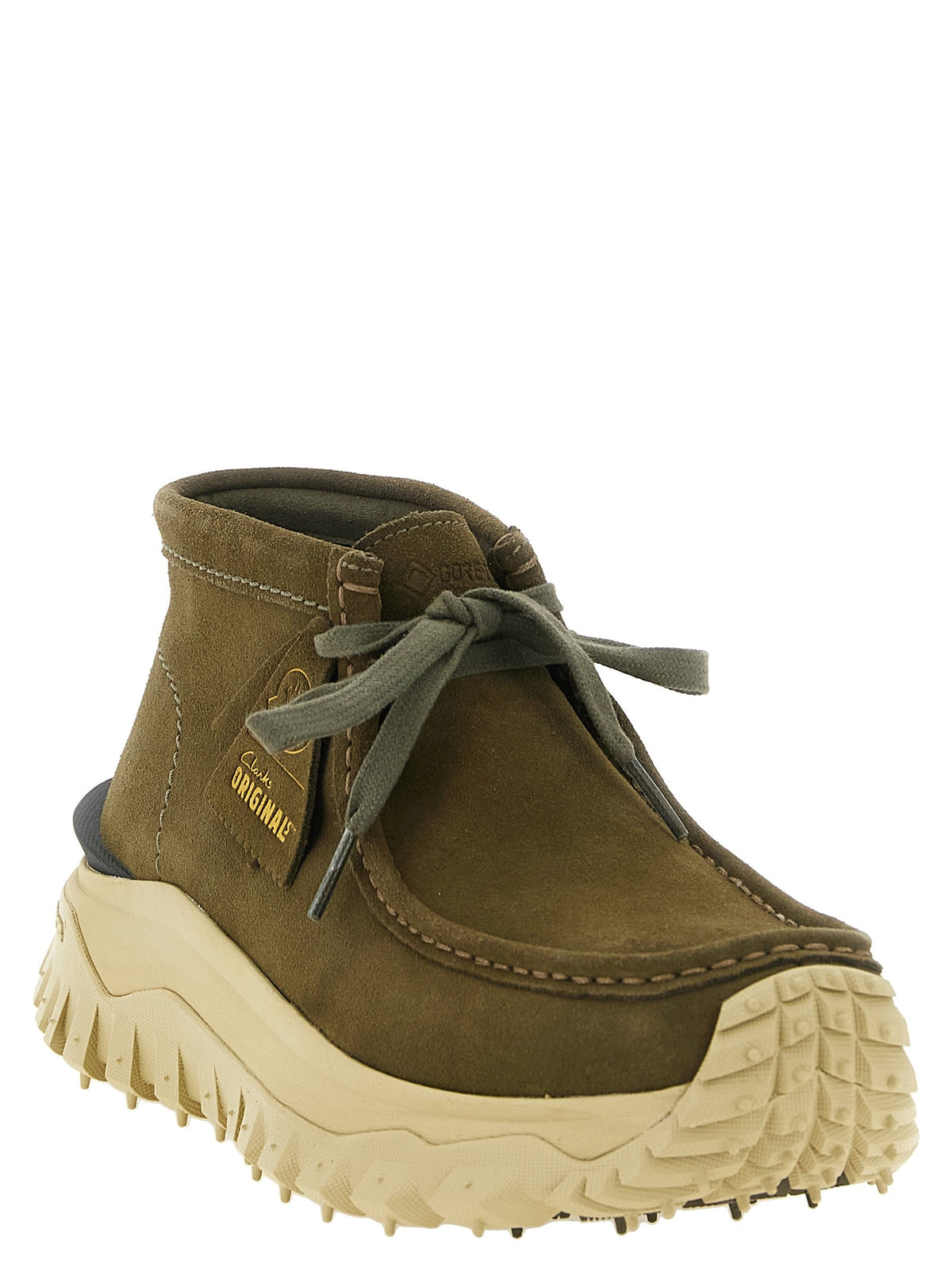 Moncler Moncler+clarks Trailgrip Wallabee Gtx Ankle Boots Green