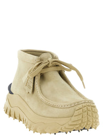 Moncler Men's Trailgrip Wallabee Gtx Moncler Clarks Originals Suede Boots Beige