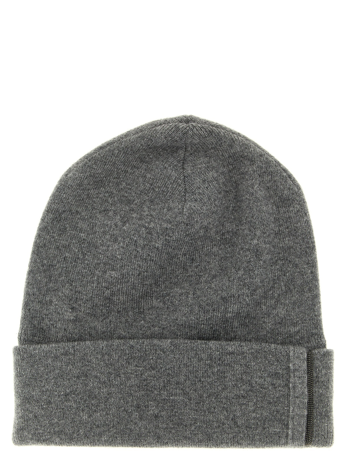 Brunello Cucinelli Monile Beanie Grey