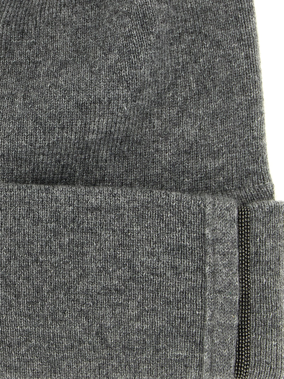 Brunello Cucinelli Monile Beanie Grey