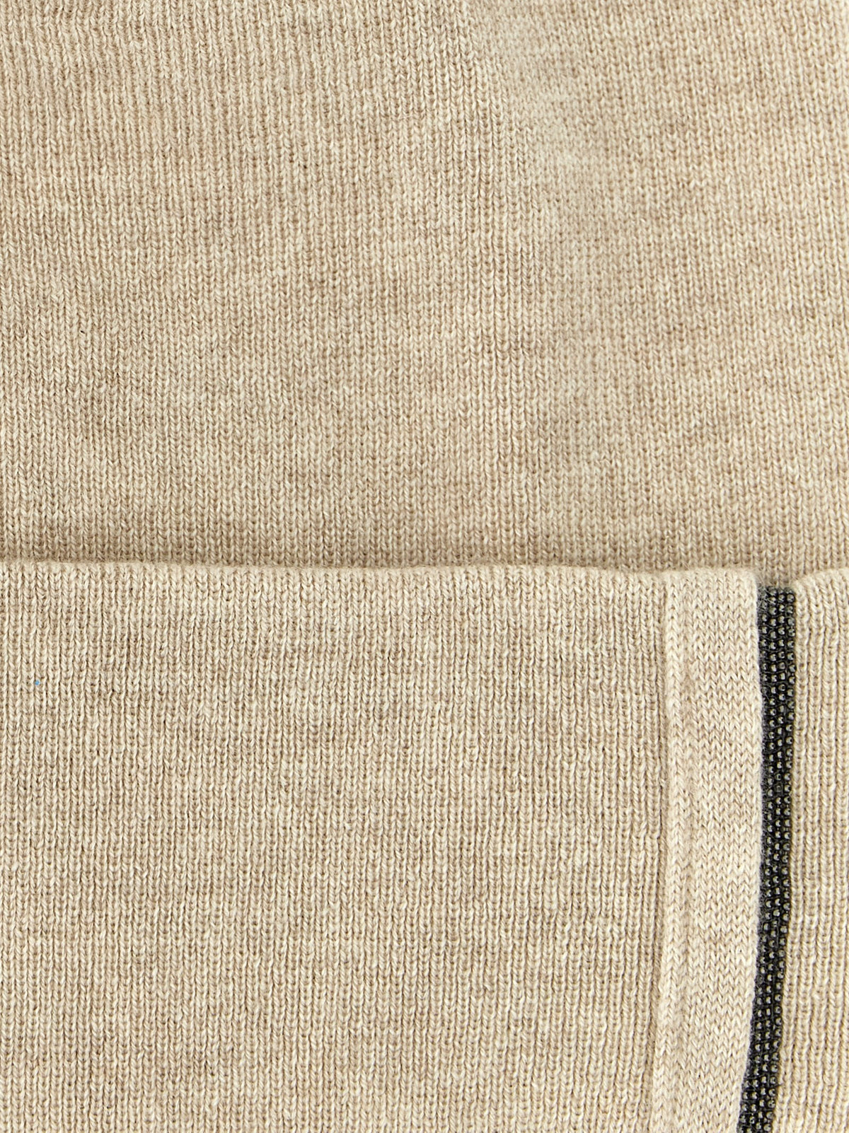 Brunello Cucinelli Monile Beanie Beige