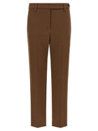Brunello Cucinelli Monile Cotton Pants Brown