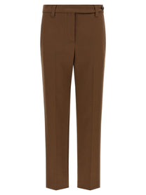 Brunello Cucinelli Monile Cotton Pants Brown