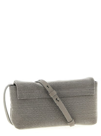 Brunello Cucinelli Monile Crossbody Bag Silver
