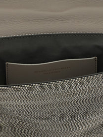 Brunello Cucinelli Monile Crossbody Bag Silver