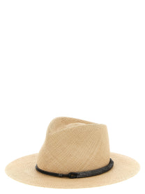 Brunello Cucinelli Monile Hat Beige