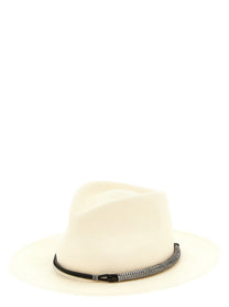 Brunello Cucinelli Monile Hat Beige
