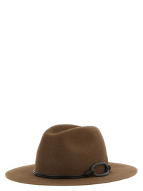 Brunello Cucinelli Monile Hat Brown
