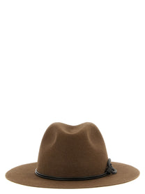 Brunello Cucinelli Monile Hat Brown
