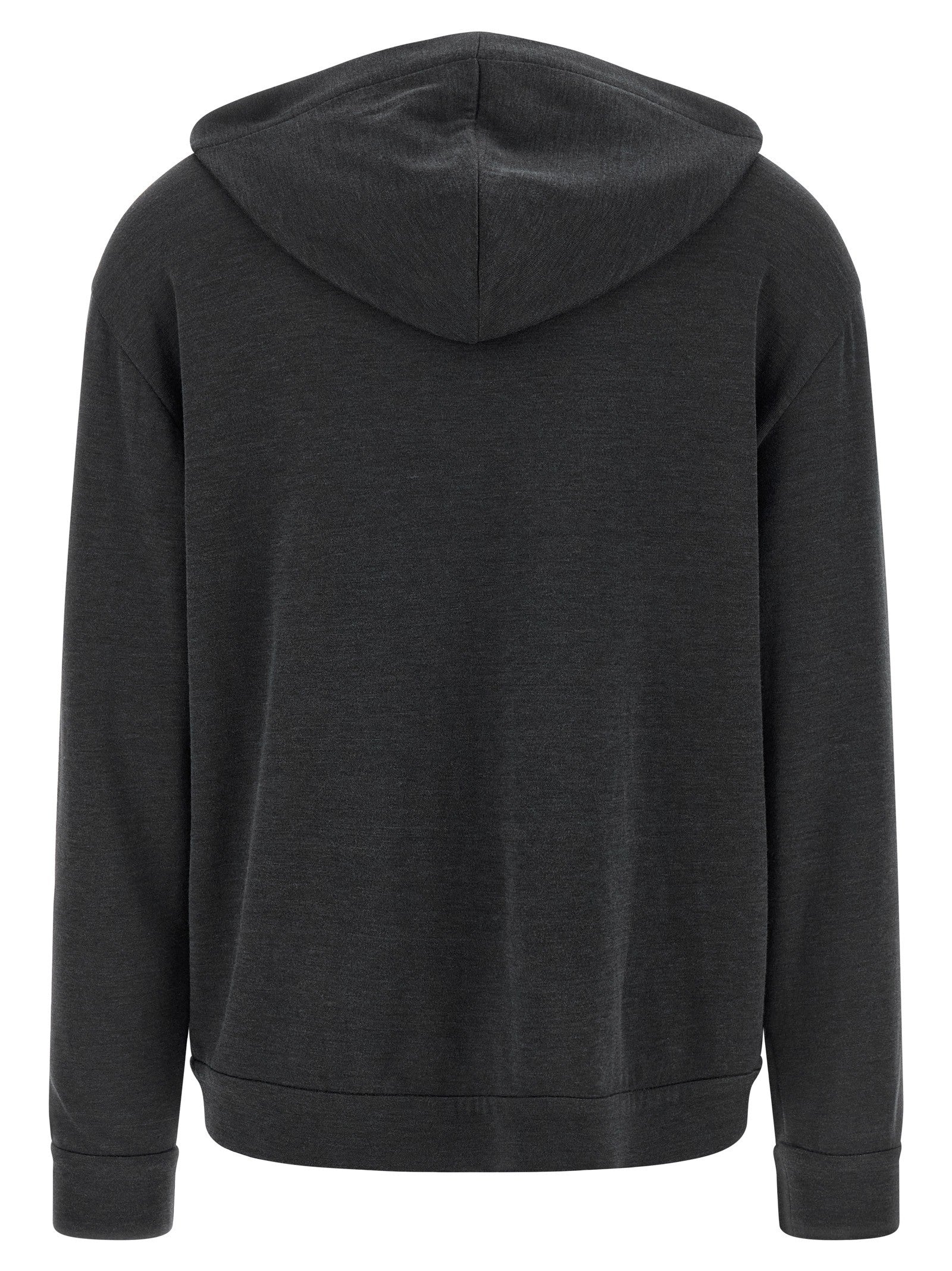 Brunello Cucinelli Monile Hoodie Grey