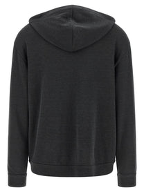 Brunello Cucinelli Monile Hoodie Grey