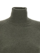 Brunello Cucinelli Monile Insert Sweater Green, view 5