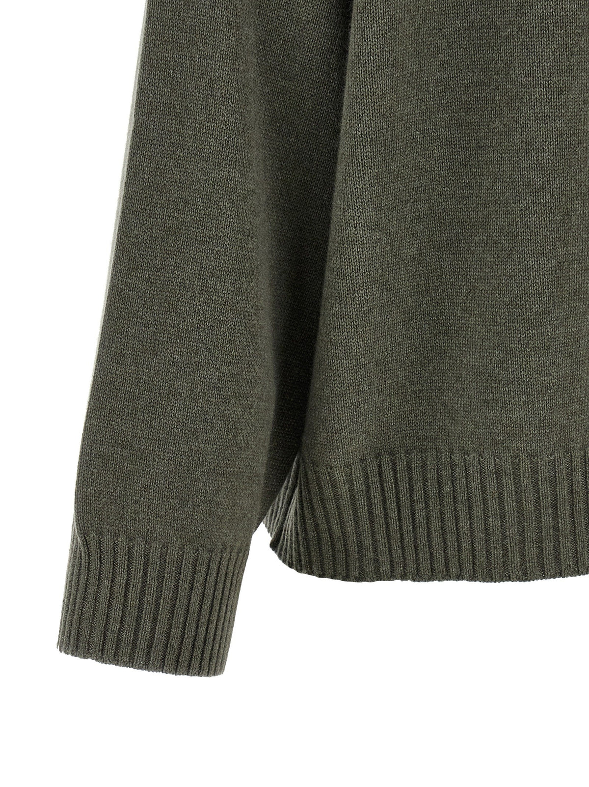 Brunello Cucinelli Monile Insert Sweater Green, view 4