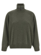 Brunello Cucinelli Monile Insert Sweater Green