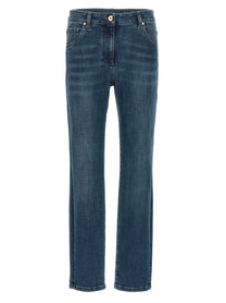 Brunello Cucinelli Monile Jeans Blue