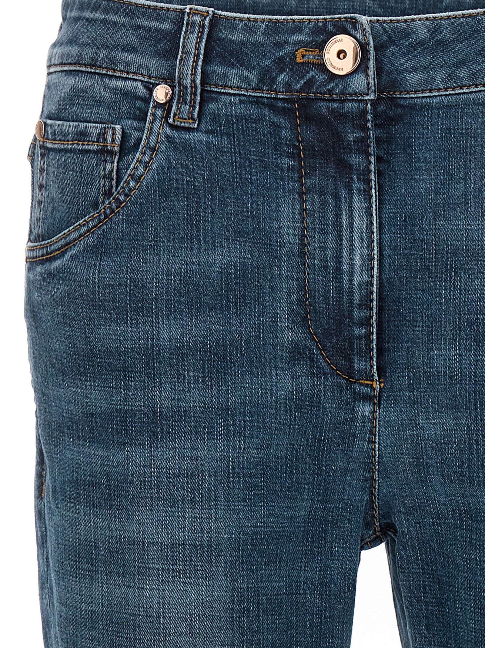 Brunello Cucinelli Monile Jeans Blue