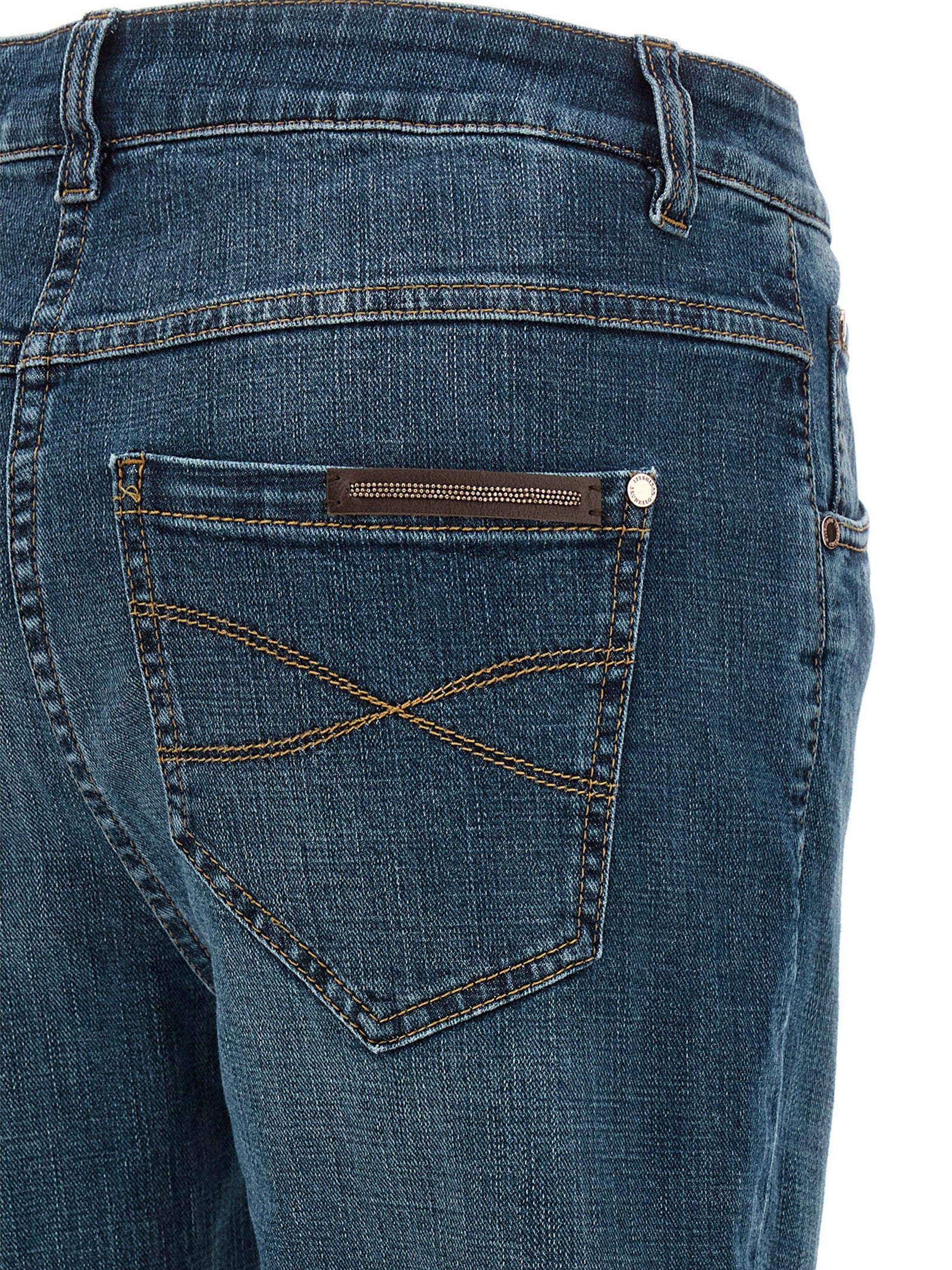 Brunello Cucinelli Monile Jeans Blue