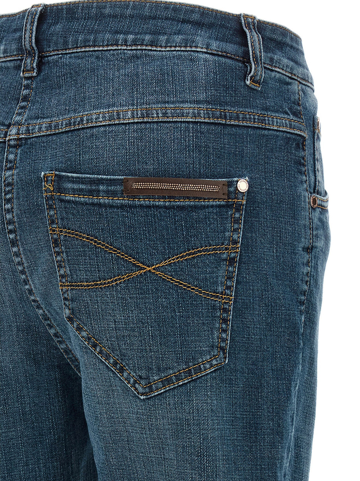 Brunello Cucinelli Monile Jeans Blue, view 4