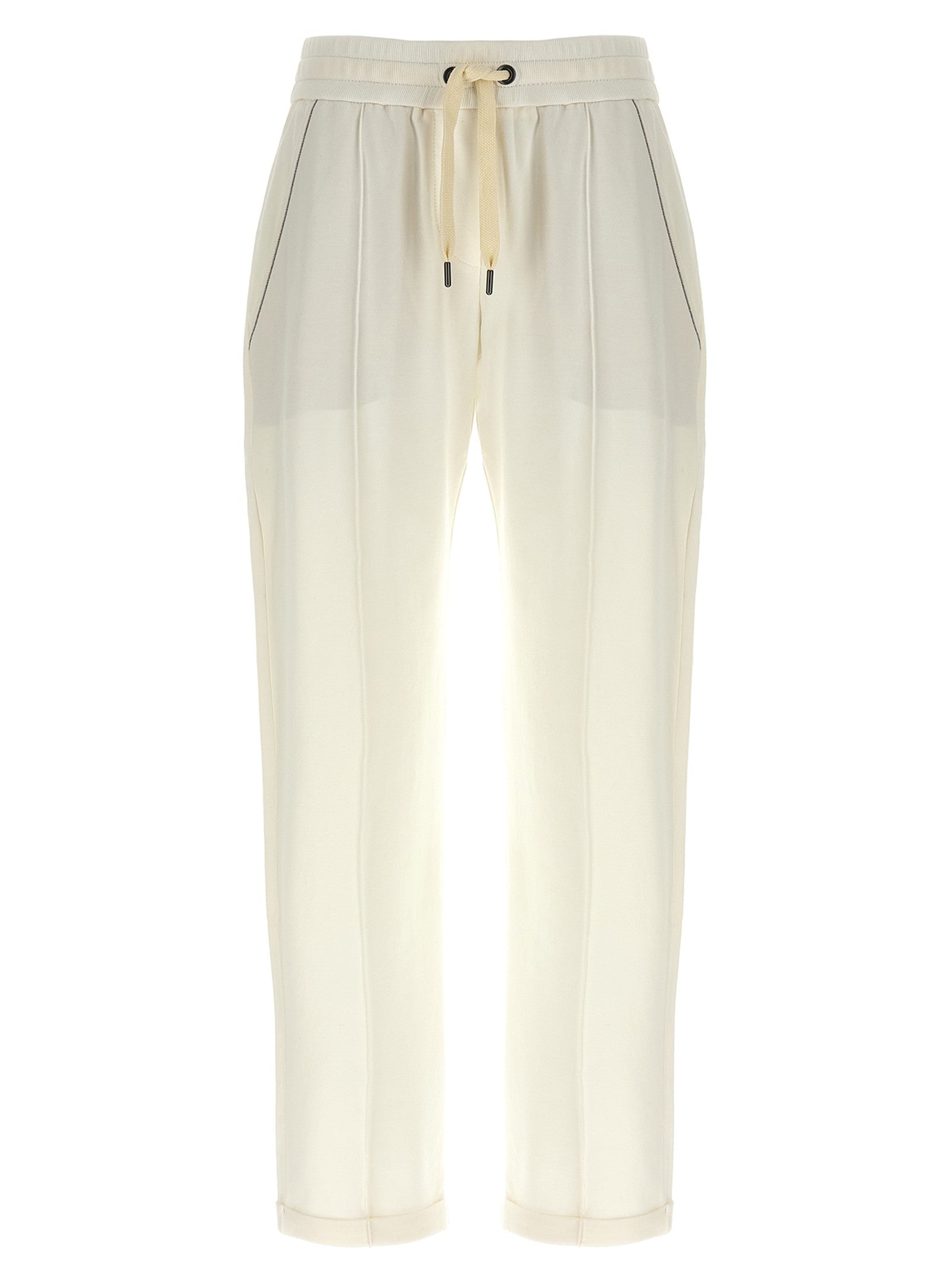 Brunello Cucinelli Monile Joggers White