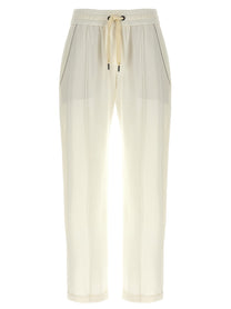 Brunello Cucinelli Monile Joggers White