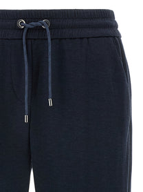 Brunello Cucinelli Monile Joggers Blue