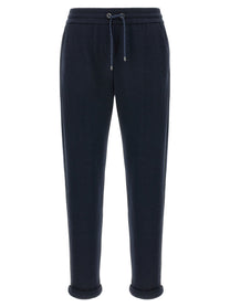 Brunello Cucinelli Monile Joggers Blue