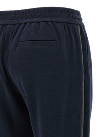 Brunello Cucinelli Monile Joggers Blue