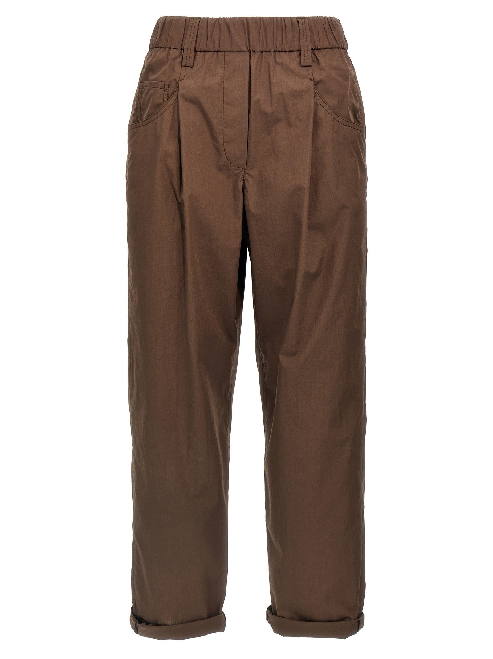 Brunello Cucinelli Monile Pants Brown