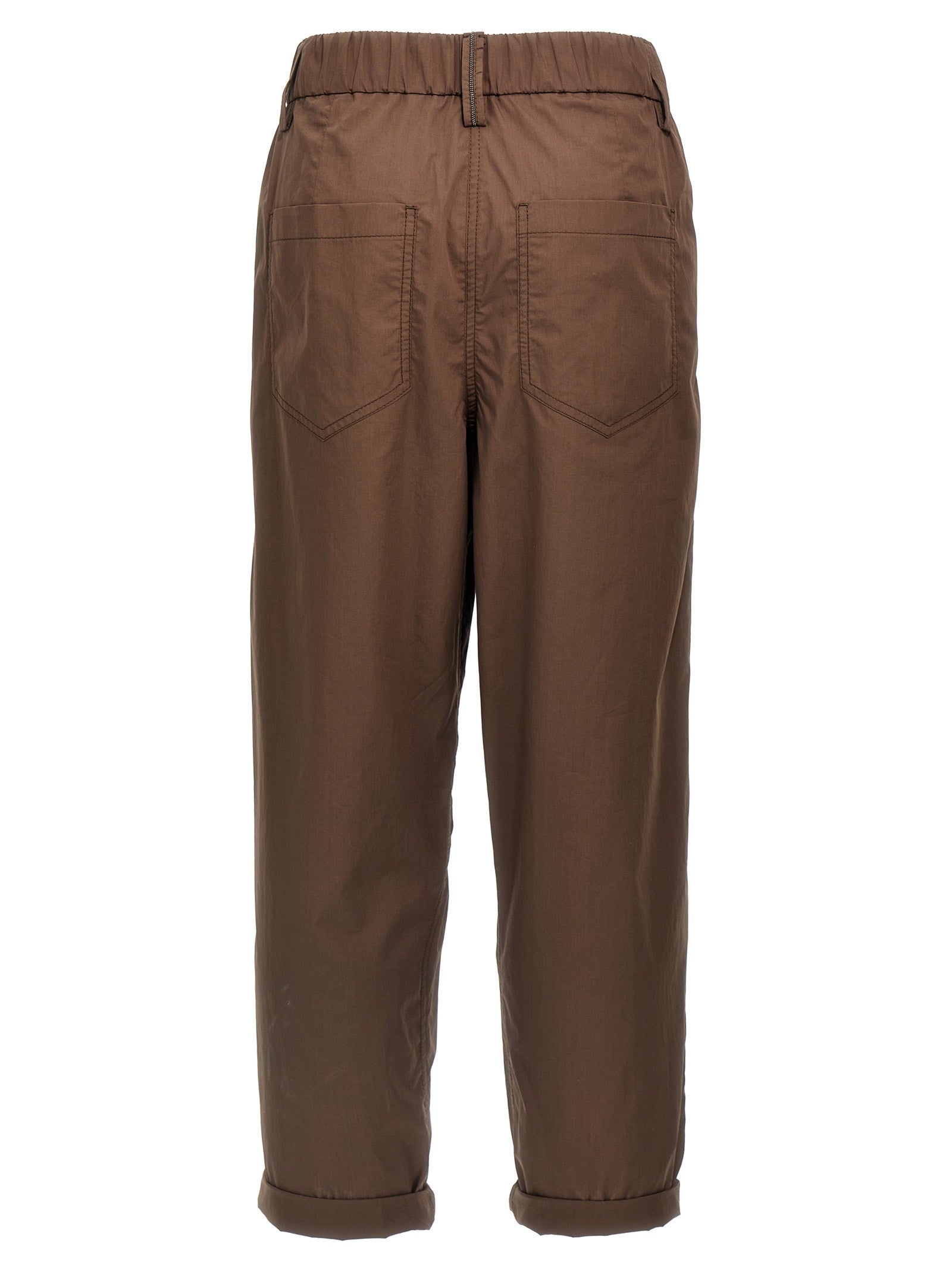 Brunello Cucinelli Monile Pants Brown
