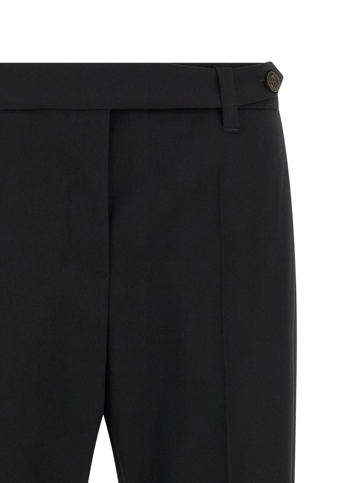Brunello Cucinelli Monile Pants Black, view 3