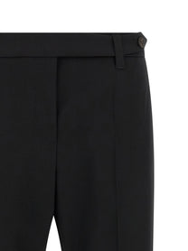 Brunello Cucinelli Monile Pants Black, view 3