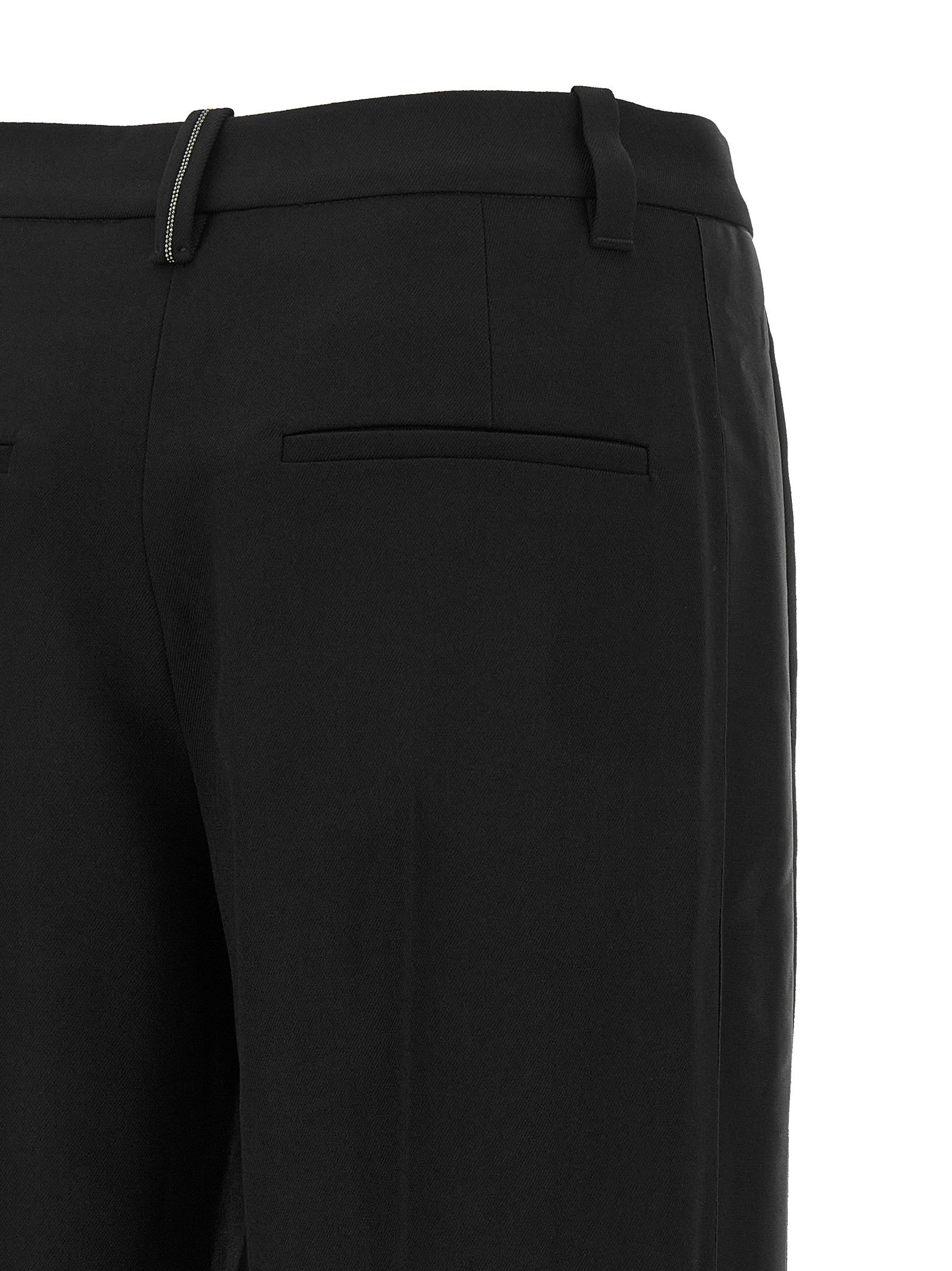 Brunello Cucinelli Monile Pants Black