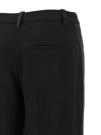 Brunello Cucinelli Monile Pants Black
