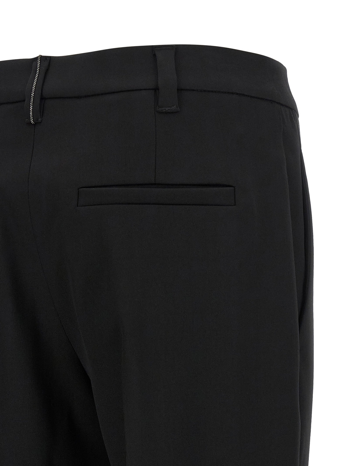 Brunello Cucinelli Monile Pants Black, view 4
