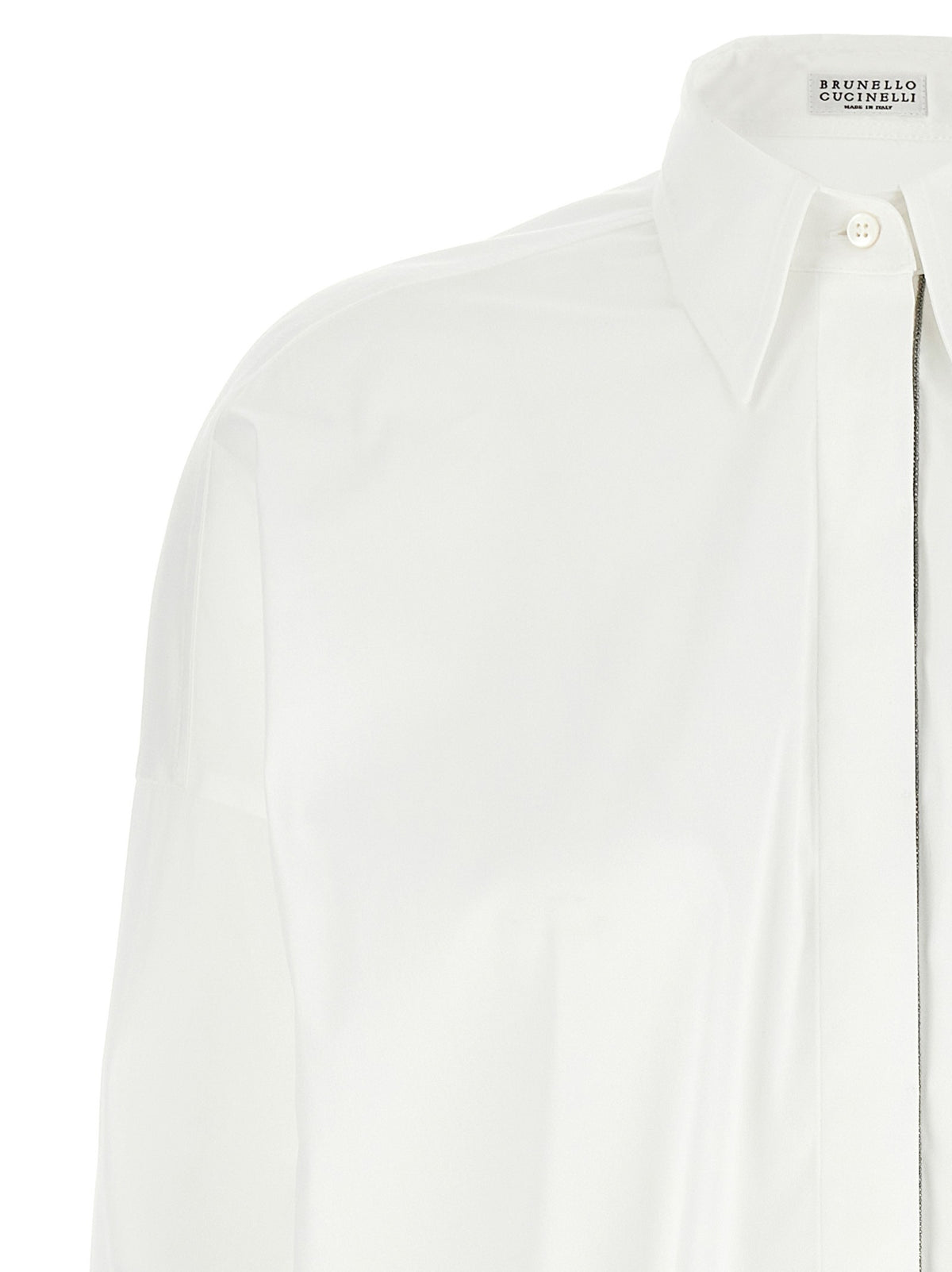 Brunello Cucinelli Monile Shirt White, view 3