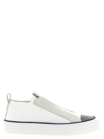 Brunello Cucinelli Monile Slip on Sneakers White