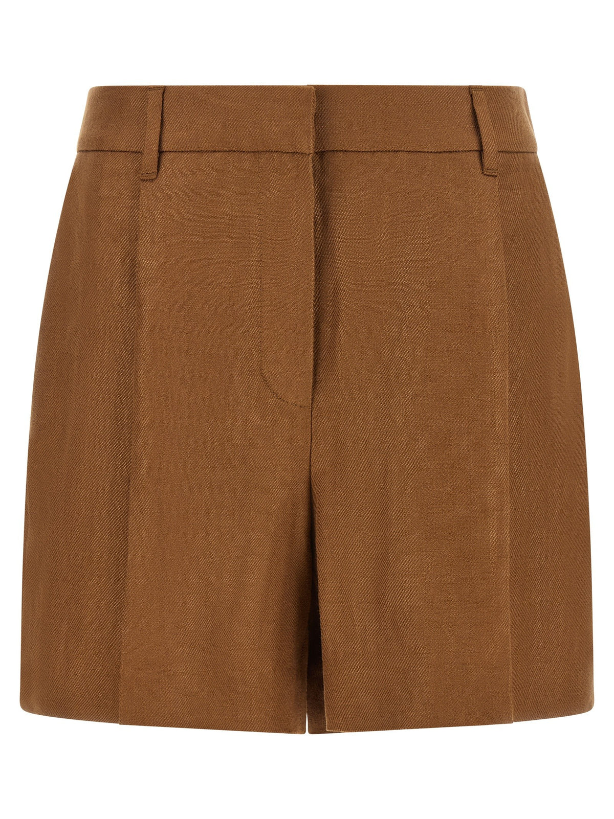Brunello Cucinelli Monile Tailored Bermuda Shorts Brown