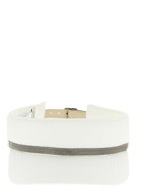 Brunello Cucinelli Monile Visor White