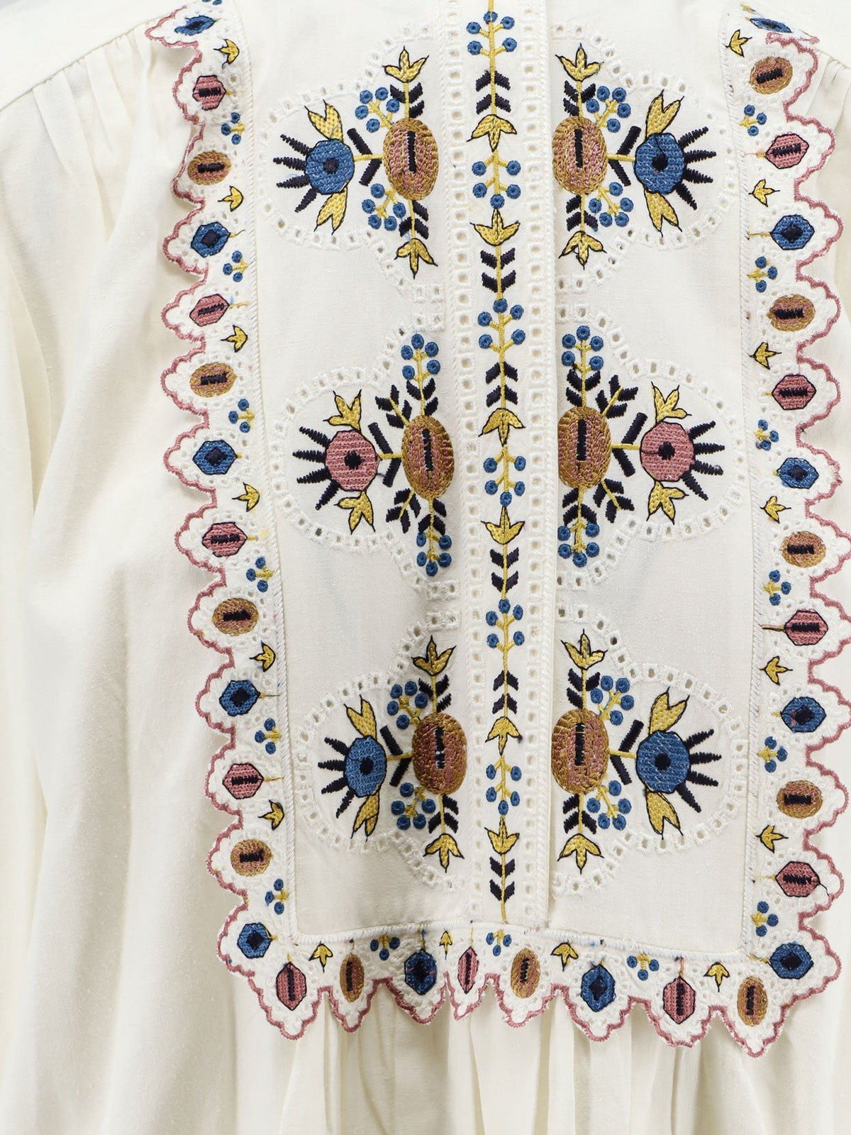 Isabel Marant Étoile Women's Monique Viscose Blend Shirt White, view 3
