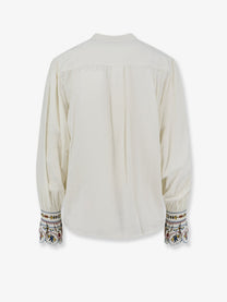 Isabel Marant Étoile Women's Monique Viscose Blend Shirt White