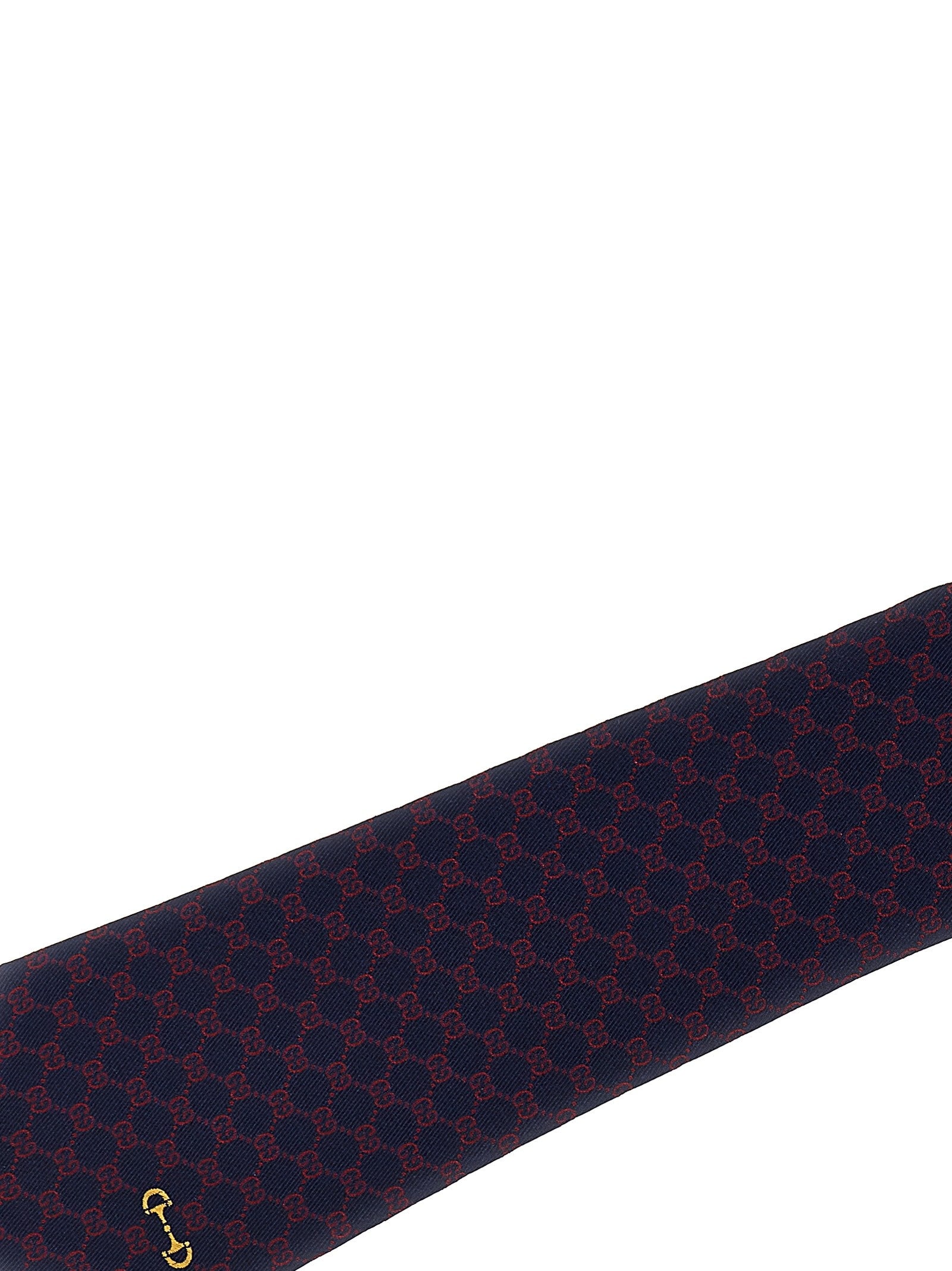 Gucci Mono Morset Tie Blue